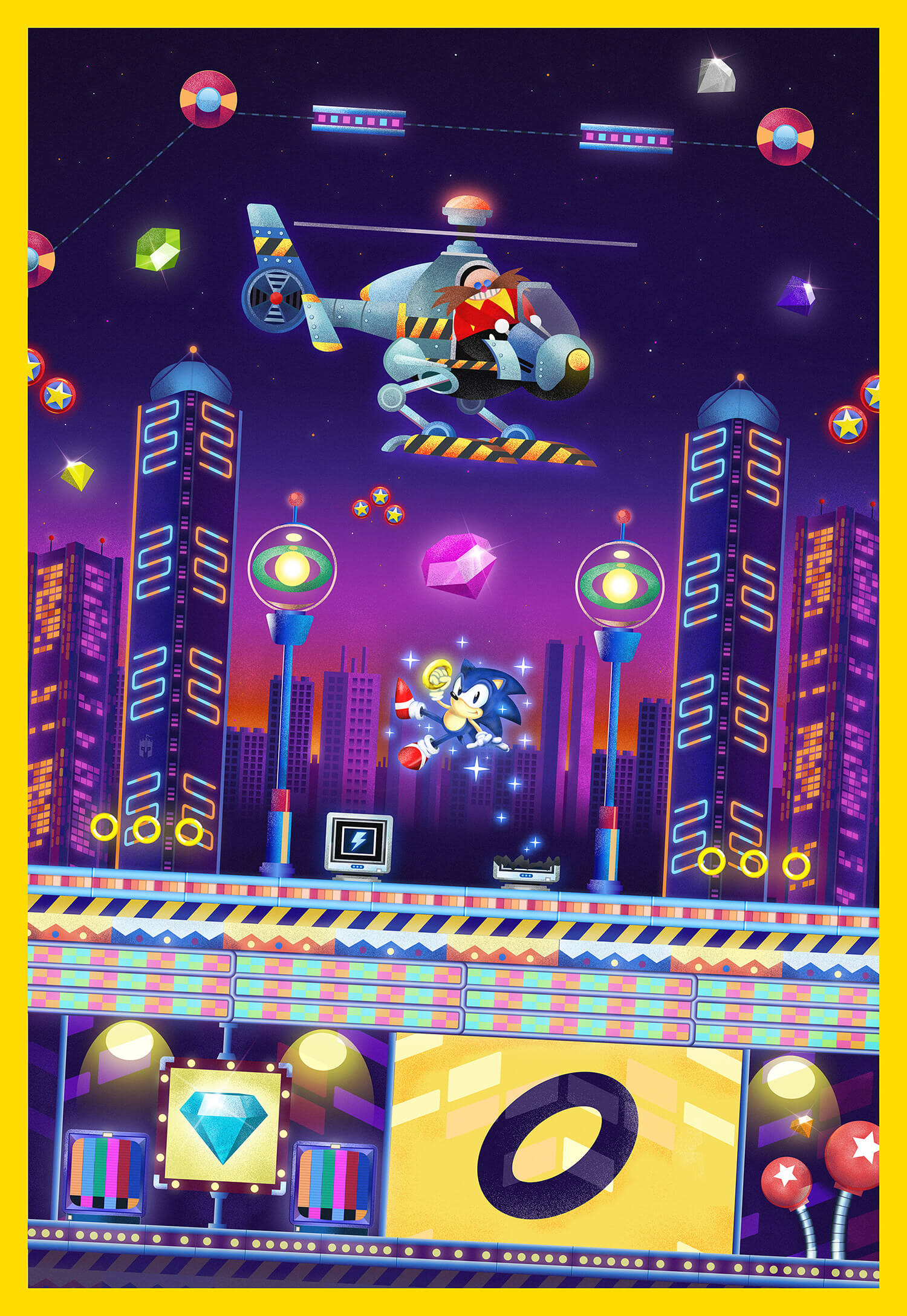 Sonic Mania - Studiopolis Zone