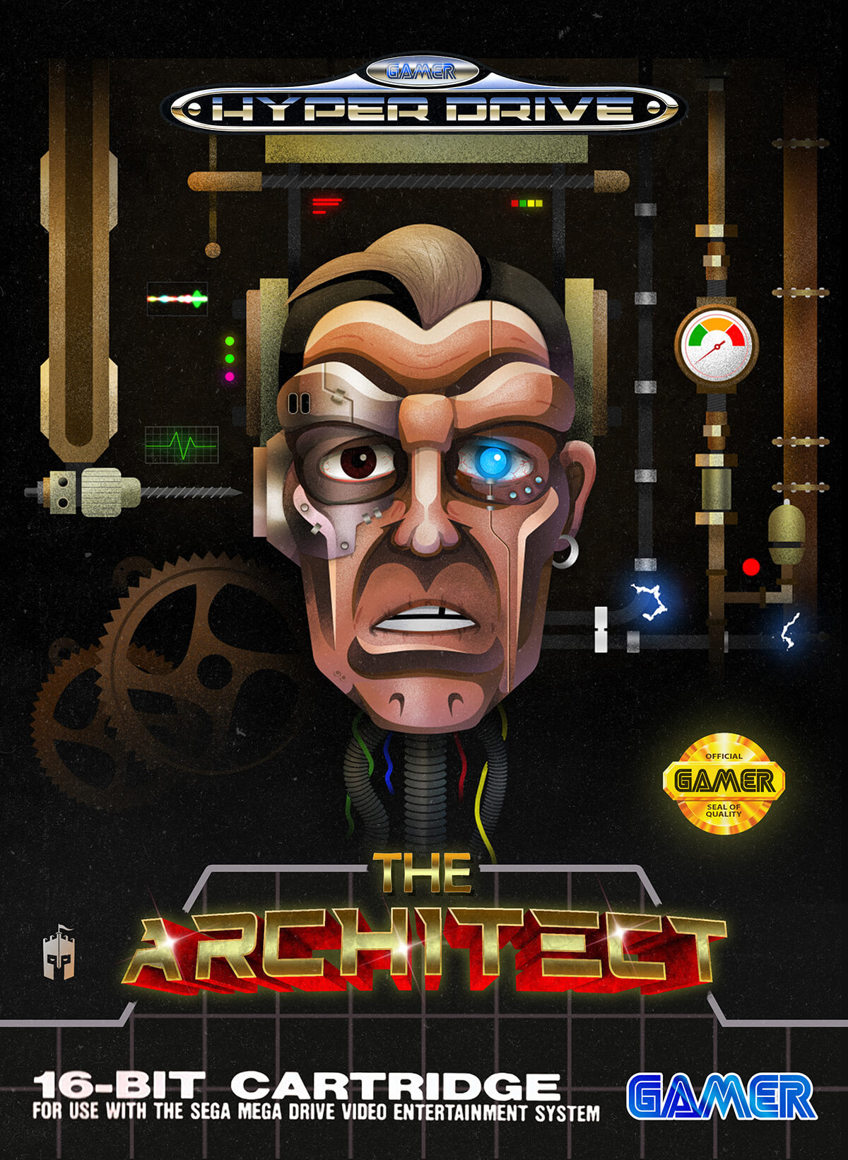 The Architect Sega Megadrive Cover