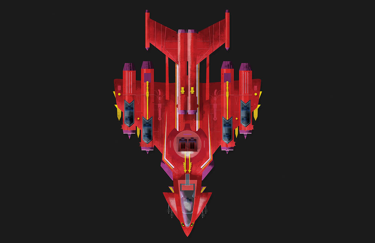 Manta Force Red Venom